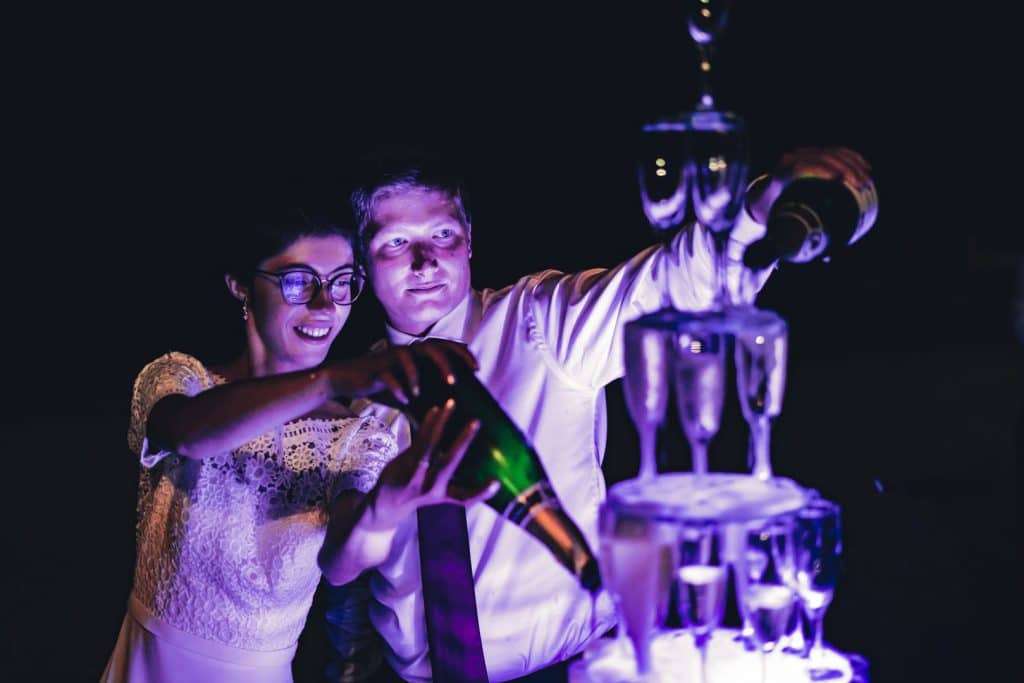 Mariage d'Héloïse et Baptiste au domaine de la Grave Béchade