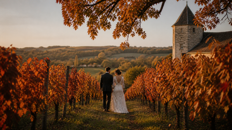 Mariage en automne dans le Sud-Ouest : ce que la saison change vraiment