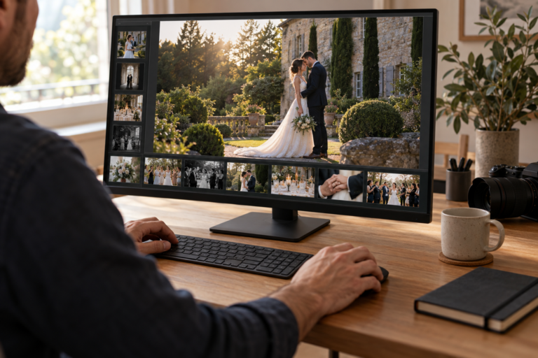 Après le mariage : sélection et traitement de vos photos